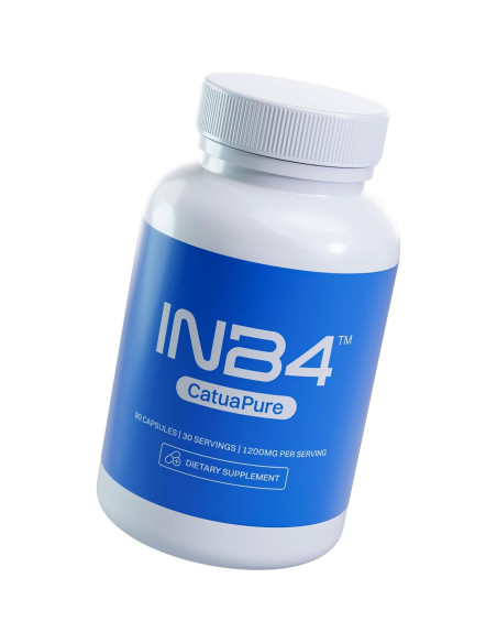 Extracto de Catuaba INB4 1200mg 90 Cápsulas Hecho en EE. UU.