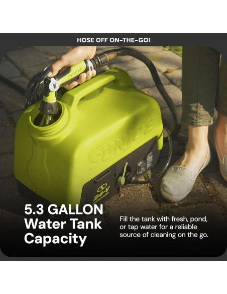 Lavadora a Presión Inalámbrica Sun Joe WA24C-LTE 5L 90W