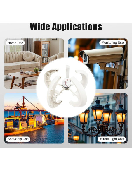 Generador de Turbina Eólica PIAOCAIYIN 12V 600W 5 Aspas