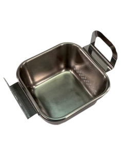 Bandeja perforada de acero inoxidable Branson 100-410-160 1.89L