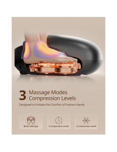 Máquina de Masaje para Pies Shiatsu Beirelaxed 3 Niveles Calor 2