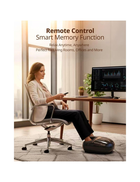 Máquina de Masaje para Pies Shiatsu Beirelaxed 3 Niveles Calor