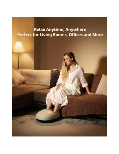 Máquina de Masaje para Pies Shiatsu Beirelaxed 3 Niveles Calor