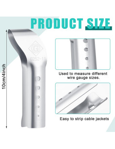 Corta Cables Acero Inoxidable Shimeyao 10 cm 2 Pcs 6-14 AWG 2