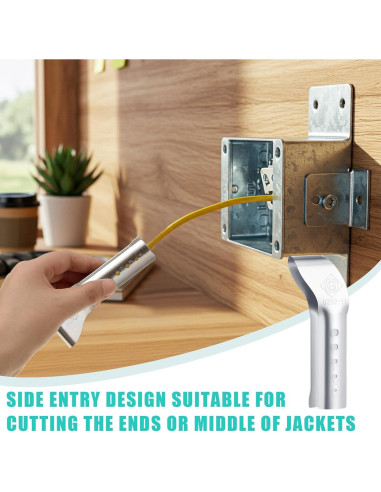 Corta Cables Acero Inoxidable Shimeyao 10 cm 2 Pcs 6-14 AWG