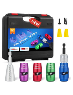 Pelacables y Torcedora NEWTRY 8/10/12/14 AWG Profesional