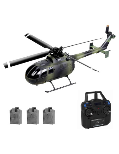 GoolRC C186 Helicóptero RC 6 Ejes Estabilización Gyro