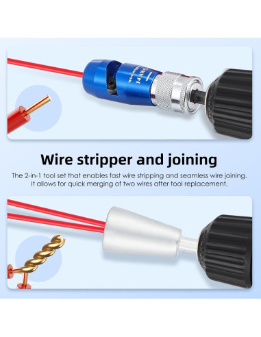 Pelacables y Torcedora NEWTRY 8/10/12/14 AWG Profesional