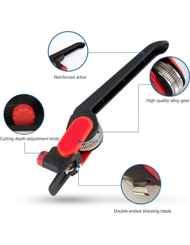 Destripador de Cable Hilitand HS250 Ajustable 5mm para Pelar