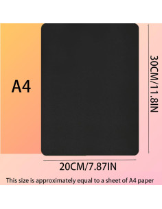 Kit de Reparación de Cuero Autoadhesivo LHOMS 3 Pcs 27.94x20.32cm 2