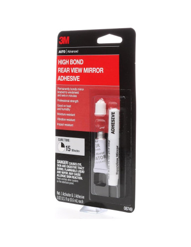 Adhesivo para Espejo Retrovisor 3M 08749 Alta Unión 0.59 ml