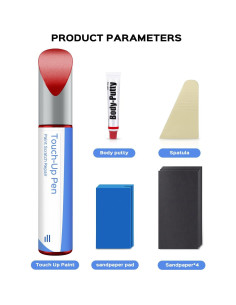 Kit de Reparación de Pintura Race Red PARTS4EV para Ford 2