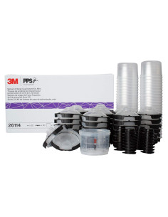 Kit de Taza de Spray 3M PPS 2.0 Mini 170g con Filtros y Tapas
