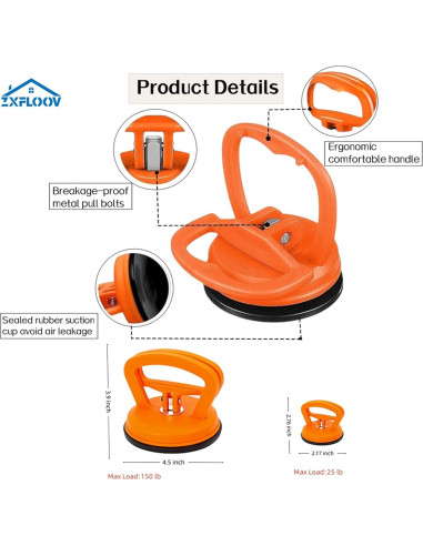 Kit de extractor de abolladuras ZXFLOOV 3 piezas sin pintura