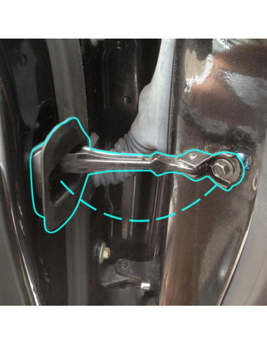 Kit de Reparación de Parada de Puerta AUTOXBERT para Nissan y Toyota