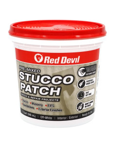Parche de Estuco Pre Mezclado Red Devil 0450, 1 Paquete 226g