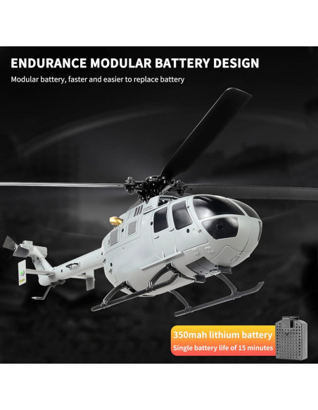 Helicóptero RC GoolRC C186 6 Ejes Estabilización Gyro