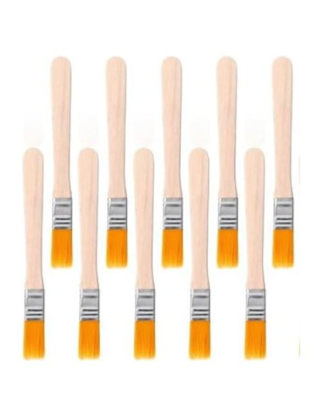 Set de 10 Pinceles Pequeños Luhaomisky 12.7 cm Cerda Suave