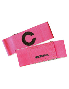 Banda de Capitán C Kwik Goal Rosa Talla Única 5.08 cm
