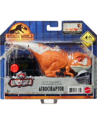 Juguete Dinosaurio Mattel Atrociraptor Rojo Interactivo