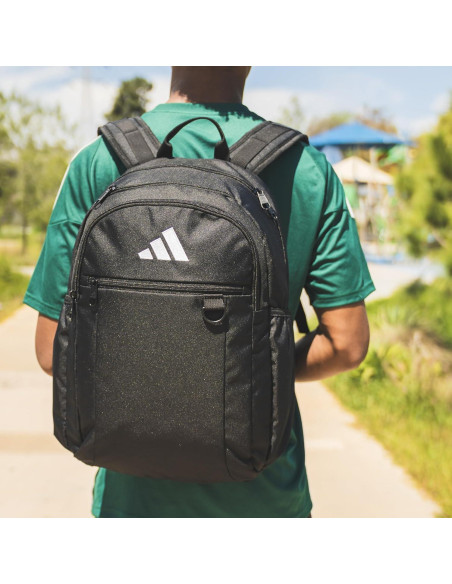 Mochila deportiva Adidas Striker Team unisex 36L negra