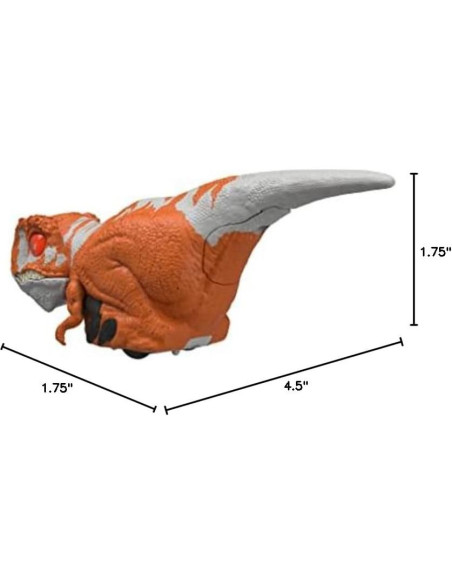 Juguete Dinosaurio Mattel Atrociraptor Rojo Interactivo
