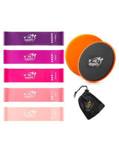 Conjunto de Bandas de Resistencia y Deslizadores Fit Simplify