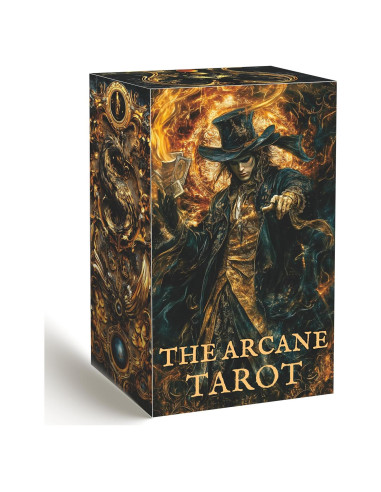 Baraja de Tarot Gótica Oscura xunjiatongda 78 Cartas con Guía