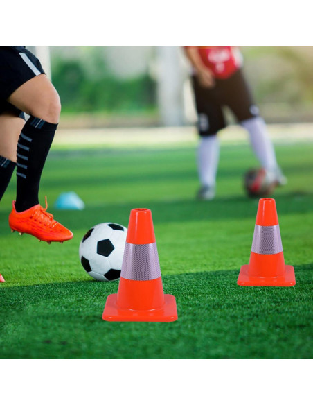 Conos de Tráfico Naranjas 30 cm - Paquete de 4 OranclUS