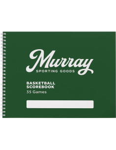 Libro de Puntuaciones de Baloncesto Murray Sporting Goods - 35 Juegos 2