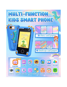 Teléfono Inteligente para Niños Gothwick Azul 2.8" Táctil 2