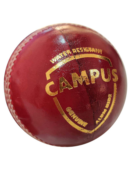 Bola de Cricket SG Campus de Cuero 180g - Roja - Club