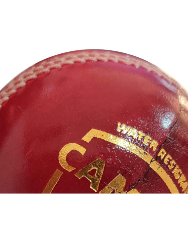 Bola de Cricket SG Campus de Cuero 180g - Roja - Club