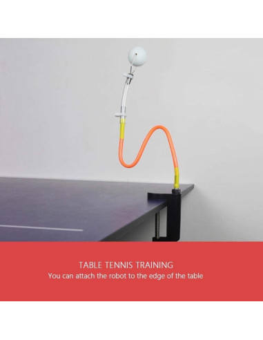 Robot Entrenador de Tenis de Mesa VGEBY con Clip Fijo