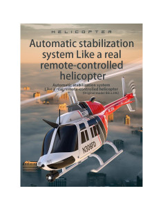 Helicóptero RC FLYCOLOR C138 6CH Giroscopio Estable RTF 2
