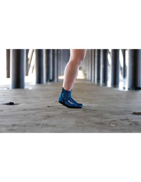 Calcetines de Voleibol de Playa ShocSox Talla Grande Azul