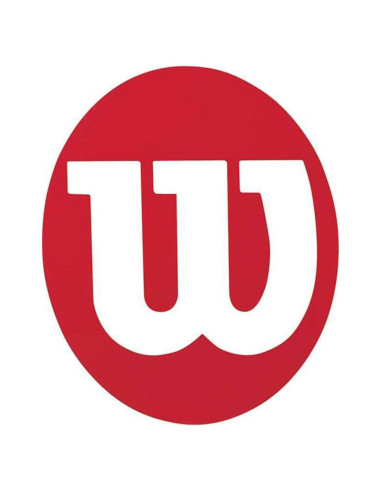 Stencil de Tenis WILSON Rojo Reutilizable para Raquetas