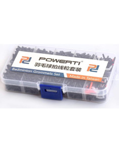 Grommets Universales Powerti para Raquetas de Badminton - Negro 2