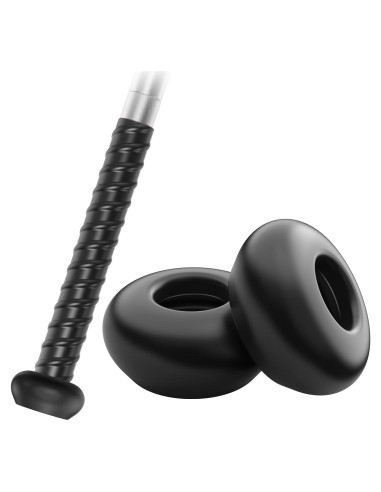 Cubierta de Perilla de Agarre de Bate de Béisbol AISHAIDO - Negro