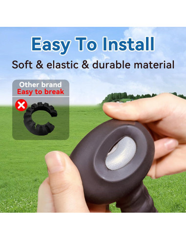 Cubierta de Perilla de Agarre de Bate de Béisbol AISHAIDO - Negro