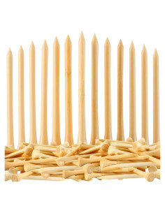 Tees de Golf de Bambú 110 Pcs 8.26 cm Biodegradables JYWYBF