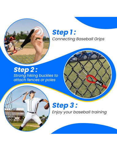 Banda de Resistencia JWHOO para Béisbol - 16 Piezas, 5 Niveles