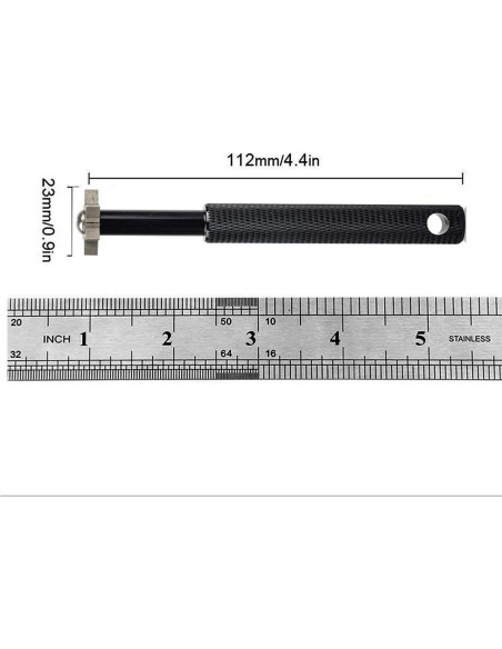Afilador de Ranuras de Palos de Golf N-KONGJIAN con 6 Cortadores