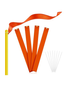 Set de 4 Banderas Direccionales de Viento Mepase 107x10 cm