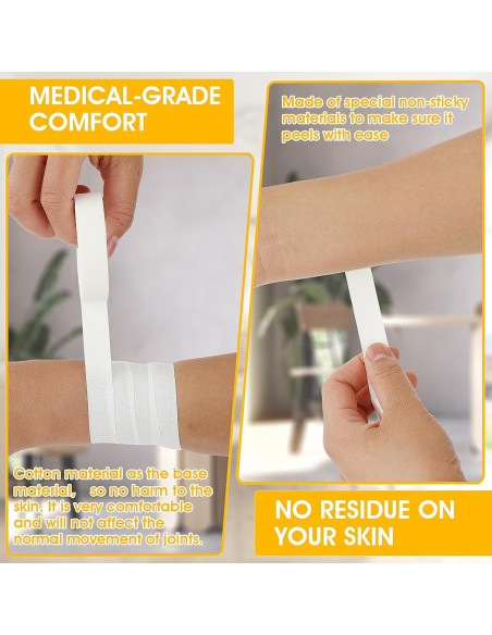 Cinta Atlética para Dedos COMNICO 2 Rollos Blanca 20x12 cm