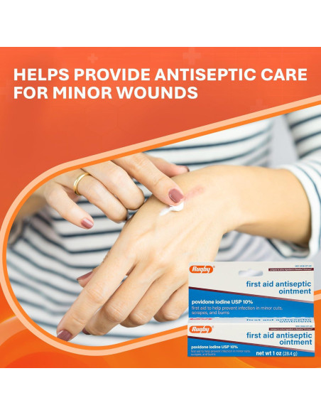 Ungüento Antiséptico Rugby Povidona Yodada 10% 28.35 g