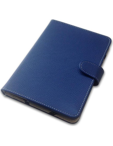 Funda de Libro de Cuero PU Azul para Lector de Ebook 6"