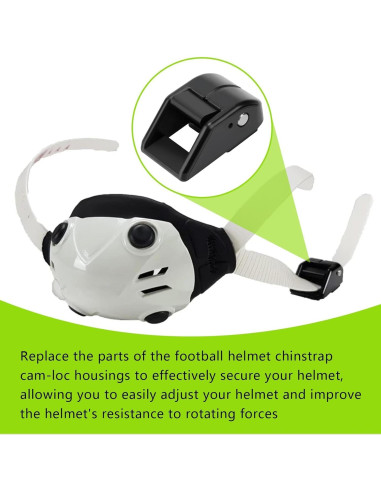 Correa de Barbilla Cam Loc ArrogantF para Casco de Fútbol