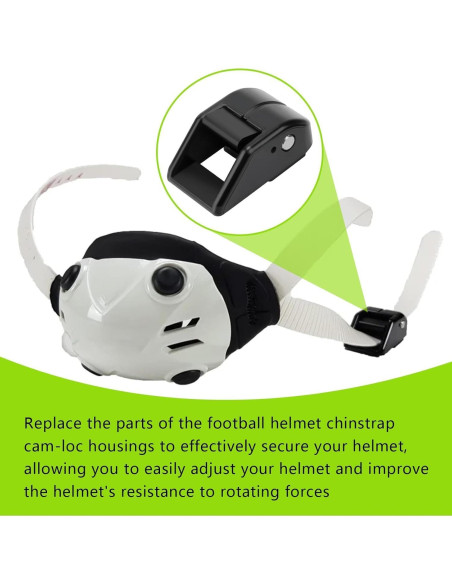 Correa de Barbilla Cam Loc ArrogantF para Casco de Fútbol