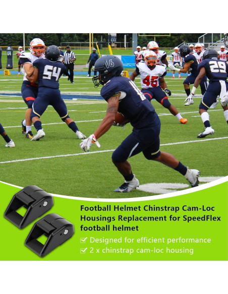 Correa de Barbilla Cam Loc ArrogantF para Casco de Fútbol